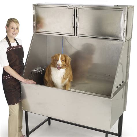 Master Equipment Stainless Steel Overhead Grooming Tub 